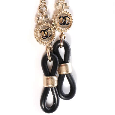 chanel eyeglass chain holder